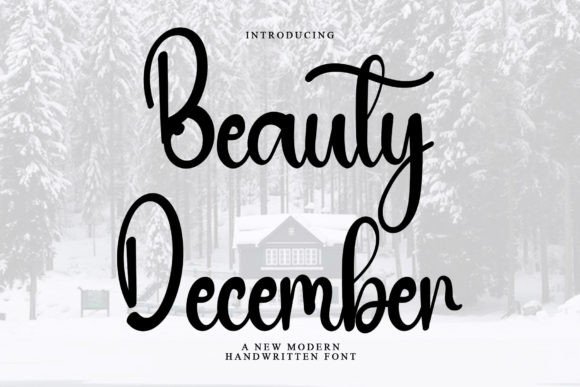 Beauty December: A Handwritten Font for Modern Web and Digital Design