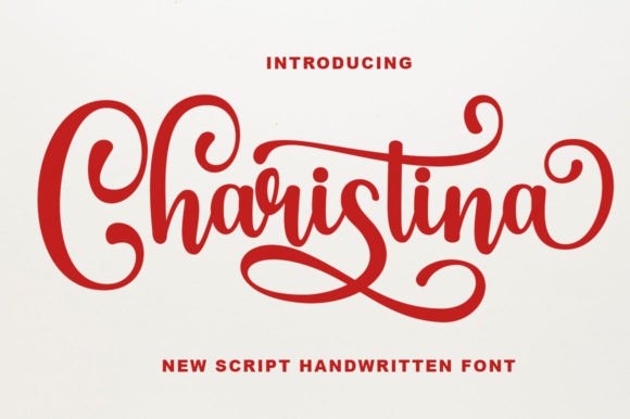 Charistina: The Modern Calligraphy Font That Elevates Handmade Product Design