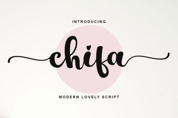 Chifa: A Handwritten Script Font That Brings Personality to Branding Projects