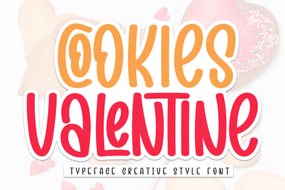 Cookies Valentine: A Handwritten Font with Editorial Charm