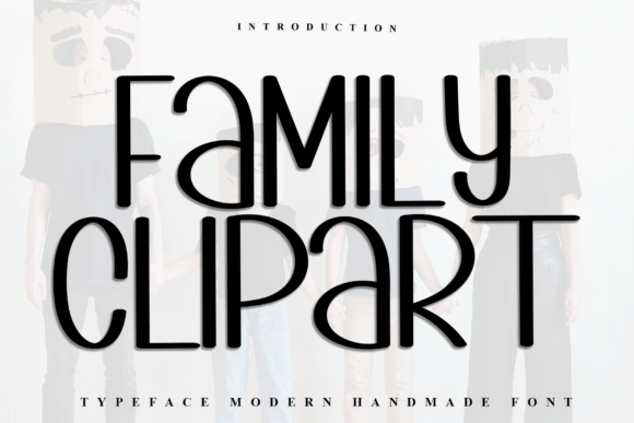 Family Clipart Font: Bringing Holiday Cheer to Web Design Projects