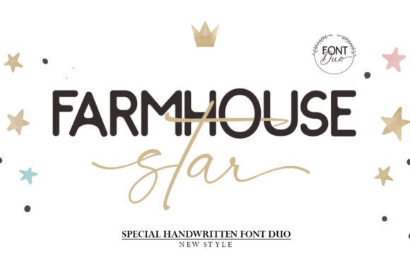 Farmhouse Star: A Versatile Font for Modern Web Design and Digital Branding
