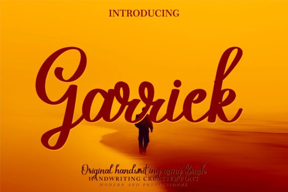 Garrick: A Versatile Script Font for Modern Web and Digital Design