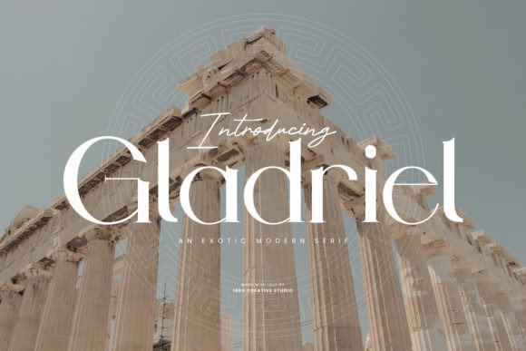 Gladriel: A Modern Serif Font for Elegant Editorial Design