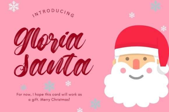 Gloria Santa Font: A Magical Touch for Your Brand’s Visual Identity