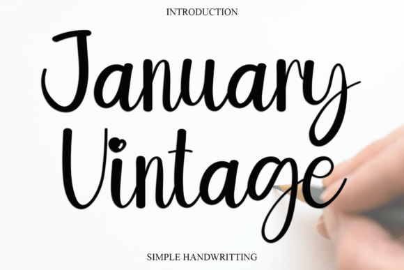 January Vintage: Adding Warmth and Personality to Campaign Typography