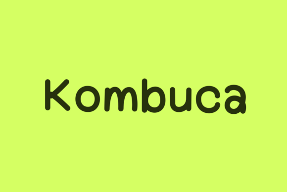 Kombuca: A Handwritten Font for Casual, Engaging Editorial Design