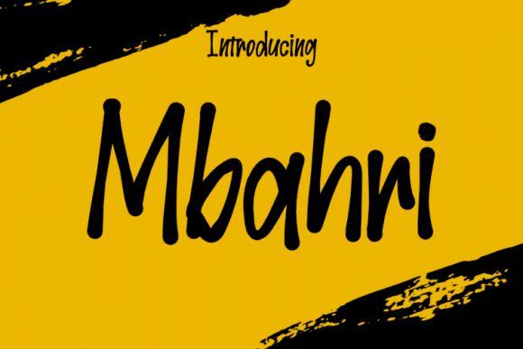 Mbahri: A Designer’s Review of This Elegant Handwritten Script Font