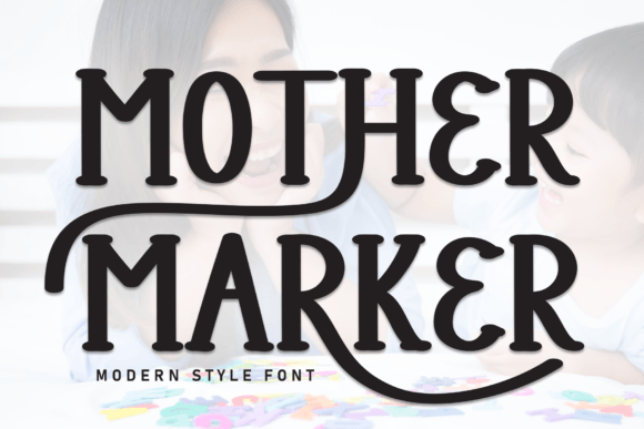 Mother Marker: A Sweet Script Font for Thoughtful Editorial Design