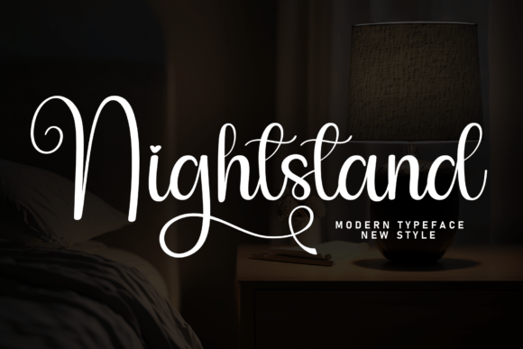 Nightstand: A Sweet Handwritten Font for Makers and Creative Sellers