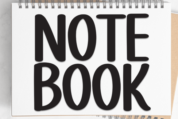 Note Book: A Sweet Handwritten Font for Modern Web Design