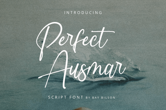 Perfect Ausmar: A Refined Script Font for Elegant Editorial Design