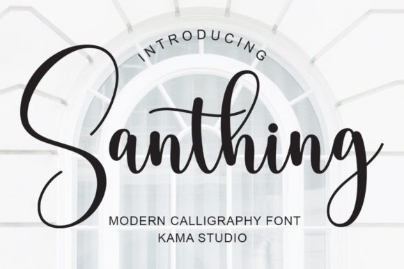 Santhing Font: A Web Designer’s Take on Using Handwritten Typography for Digital Branding