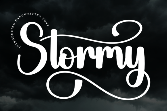 Stormy: A Designer’s Take on When and How to Use This Script Font