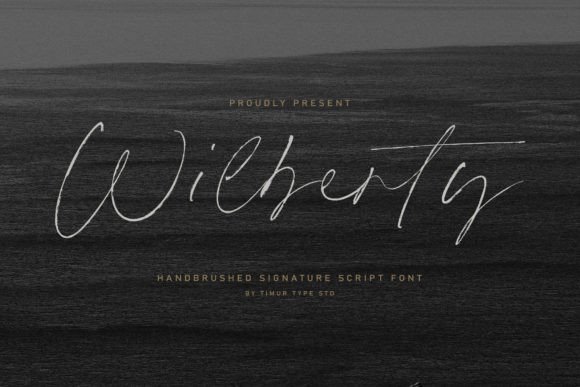 Wilberty: A Stylish Script Font for Modern Web Design